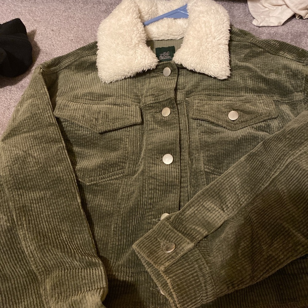 🔅green corduroy jacket🔅